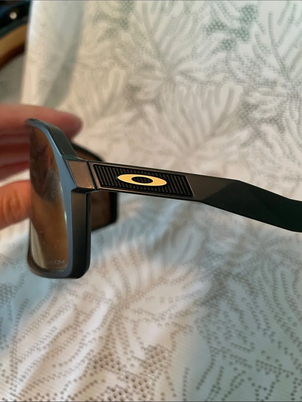 Oakley Sutro S Black Frame Sunglasses with Gold Mirror Lenses